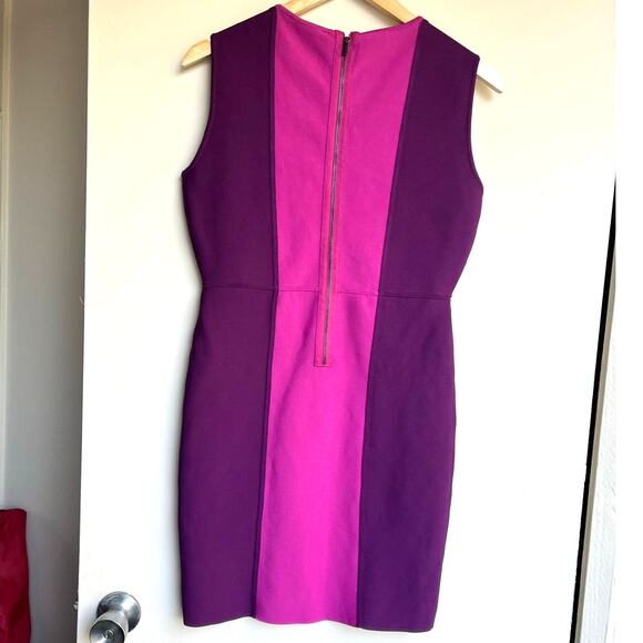 BCBGMaxAzria Purple and Pink Mini Dress - Picture 4 of 15